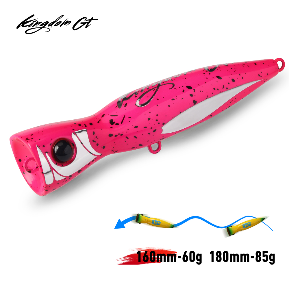 Fishing Lure Popper - Kingdom GT Topwater Popper Fishing Lure