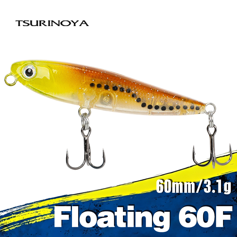 Fishing Lure Crankbait - TSURINOYA Floating Pencil Hard Fishing Lure