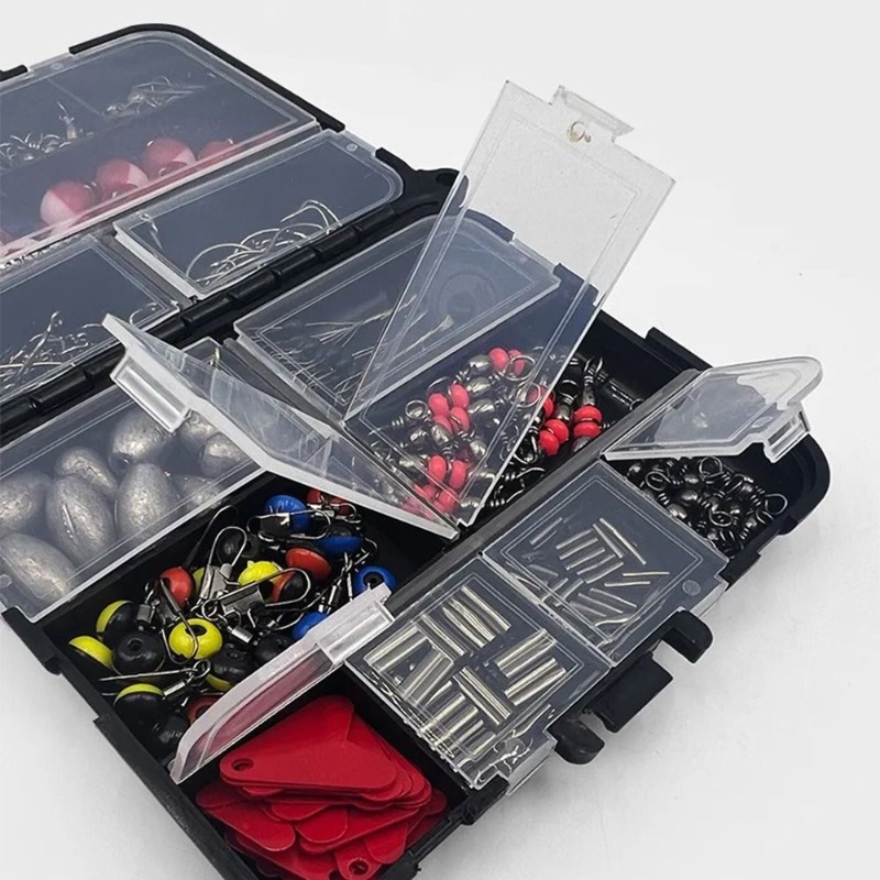 1Set Sphere Floats Fishing Tac - Fishing Lure Box ulasan dan harga