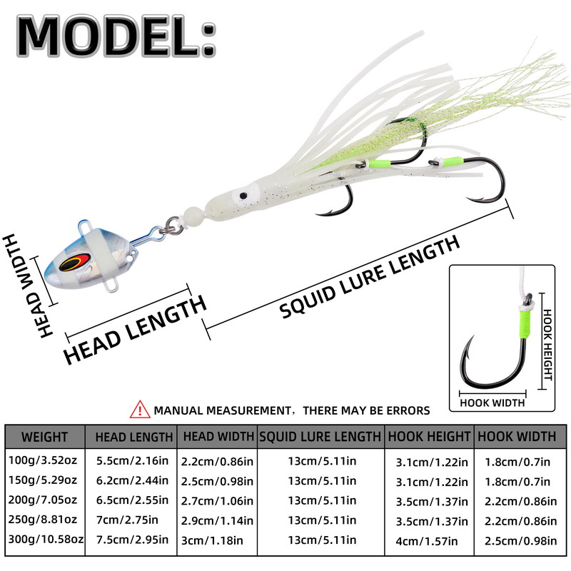 1pc Luminous Bait 100g Slow-Sh - Fishing Lure Buzzbait ulasan dan harga