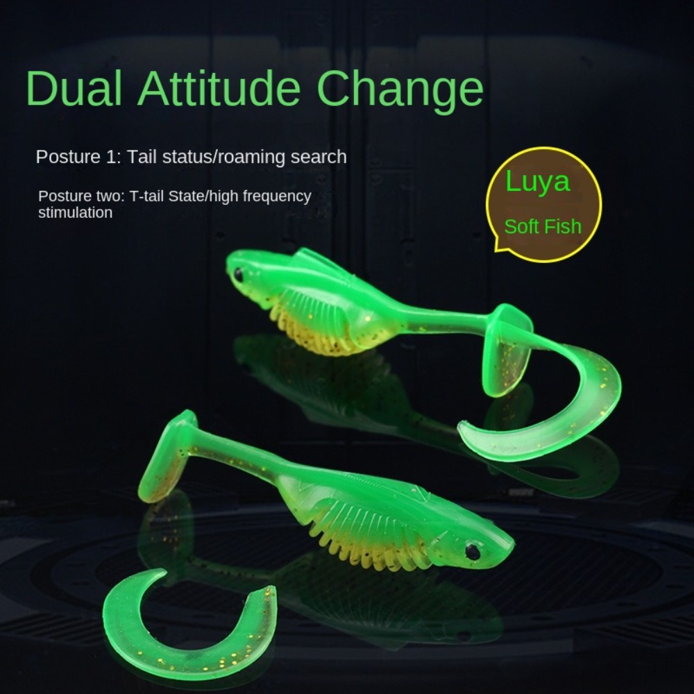 10PCS PVC Fishing Soft Lures 6 - Fishing Lure Accessories ulasan dan harga