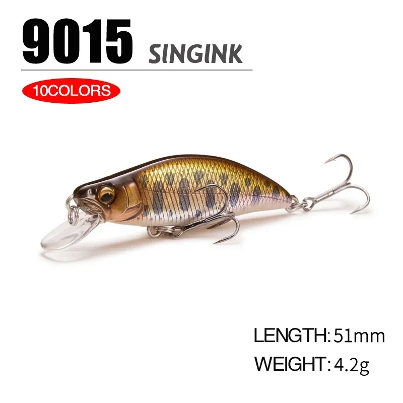 1pc Japan Design 51mm 4.2g Sin - Fishing Lure Crankbait ulasan dan harga
