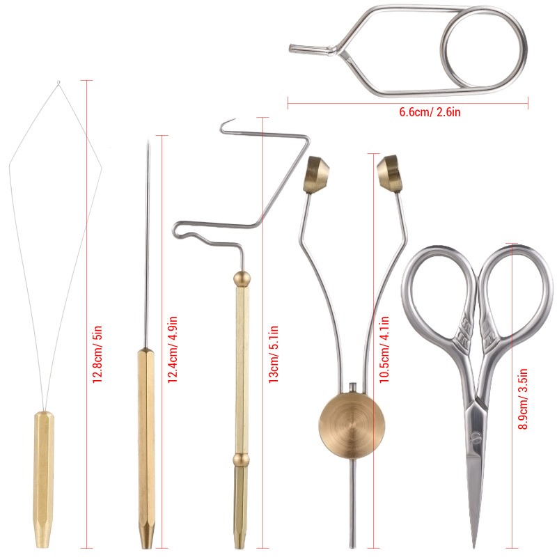 Fly Tying Tools Combo Kit Whip - Fishing Lure Kit ulasan dan harga