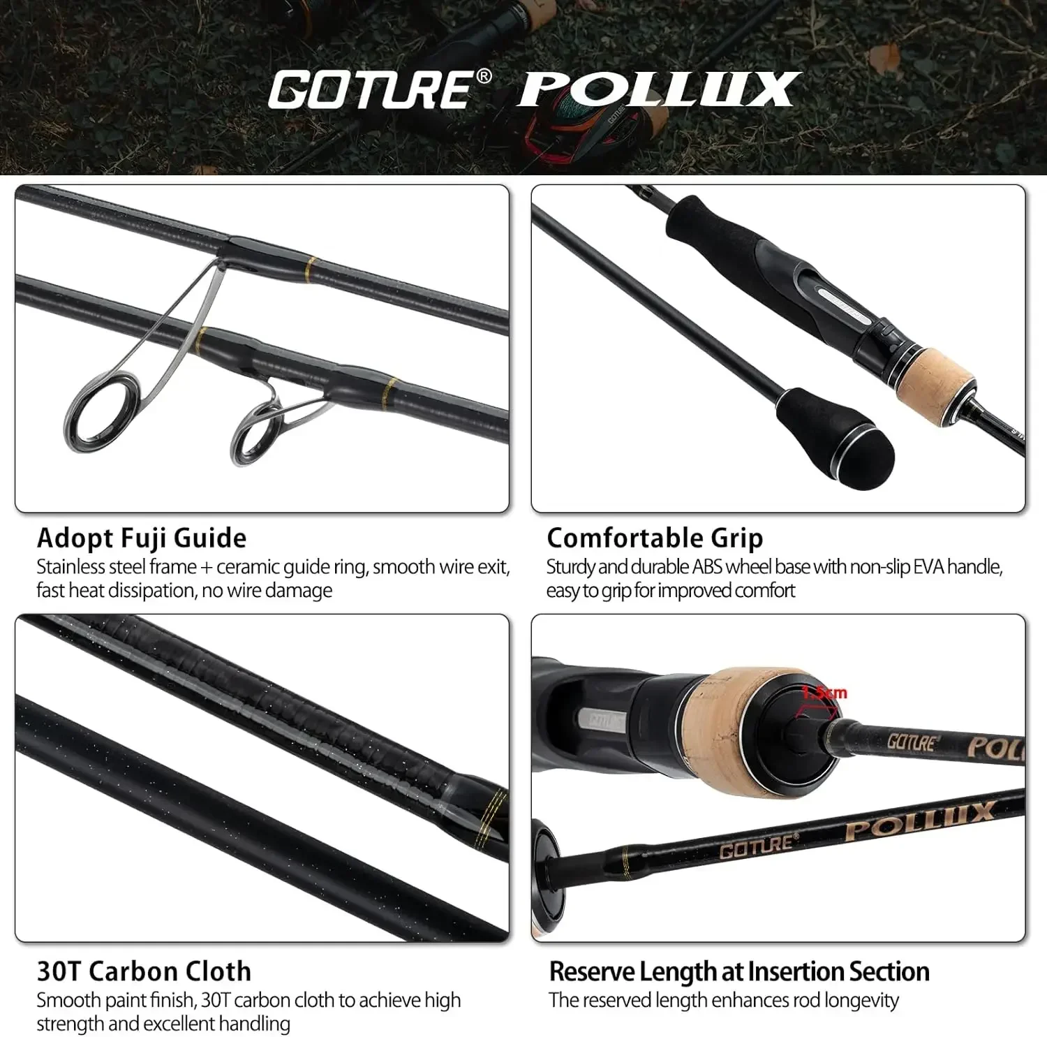 Goture Pollux 1.83M Slow Jiggi - Kastking Reel Zephyr ulasan dan harga