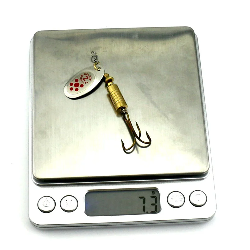 1PCS Metal Plating Spinner Bai - Fishing Lure Swimbait ulasan dan harga