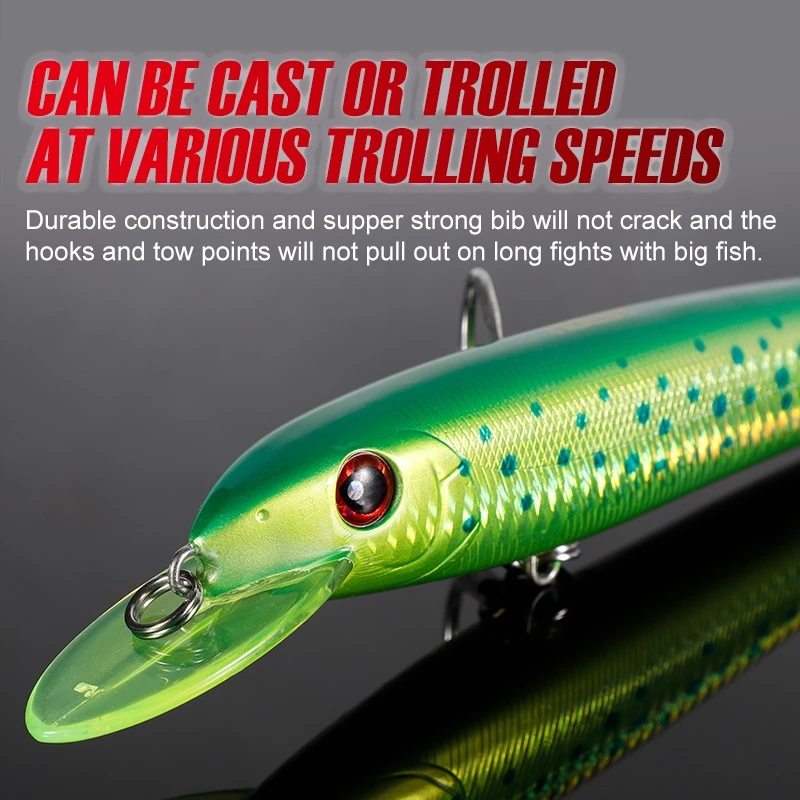 Noeby 2pcs Trolling Lure 180mm - Fishing Lure Buzzbait ulasan dan harga