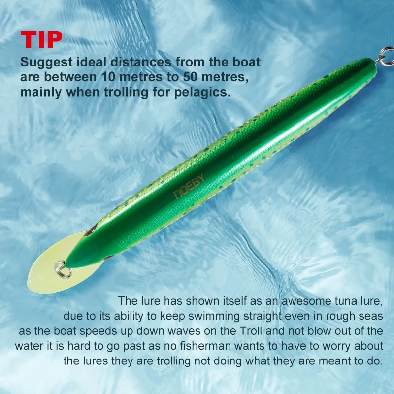 Noeby 2pcs Trolling Lure 180mm - Fishing Lure Buzzbait ulasan dan harga