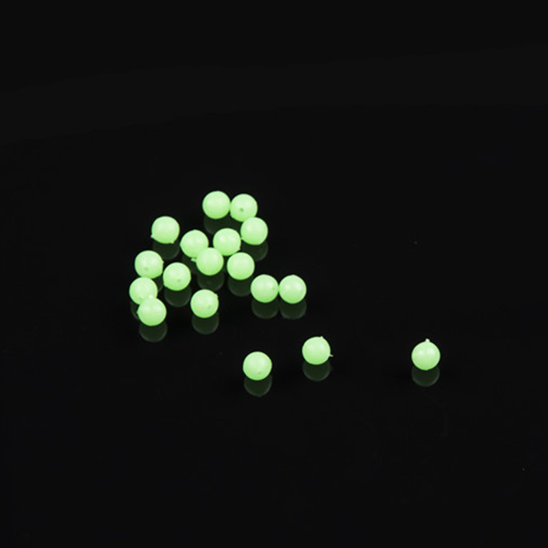 100pcs 5mm Green Luminous Plas - Fishing Lure Soft Plastic ulasan dan harga