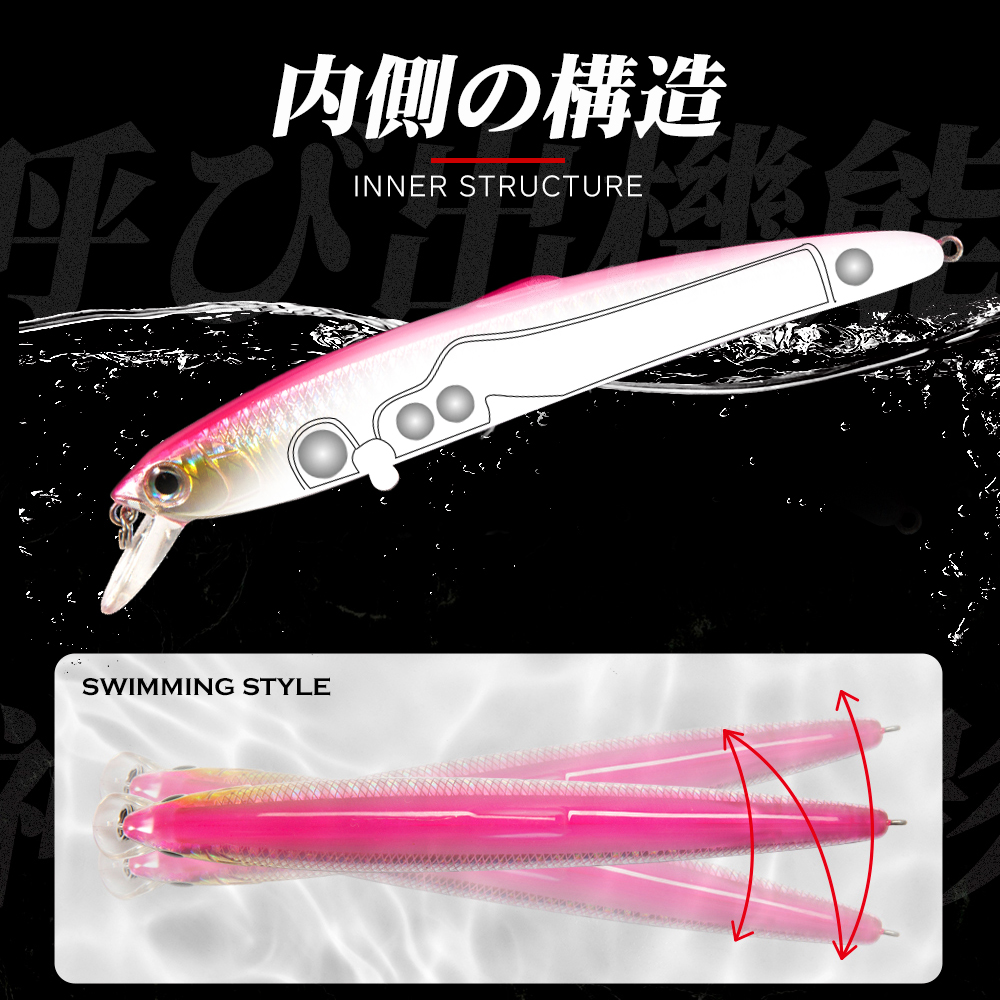 Hunthouse Saruna Minnow Jerkba - Fishing Lure Topwater ulasan dan harga