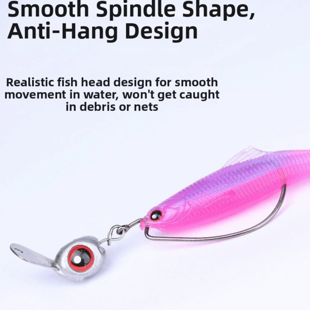 10pcs 10PCS Jig Head Lure Tong - Fishing Lure Jig ulasan dan harga